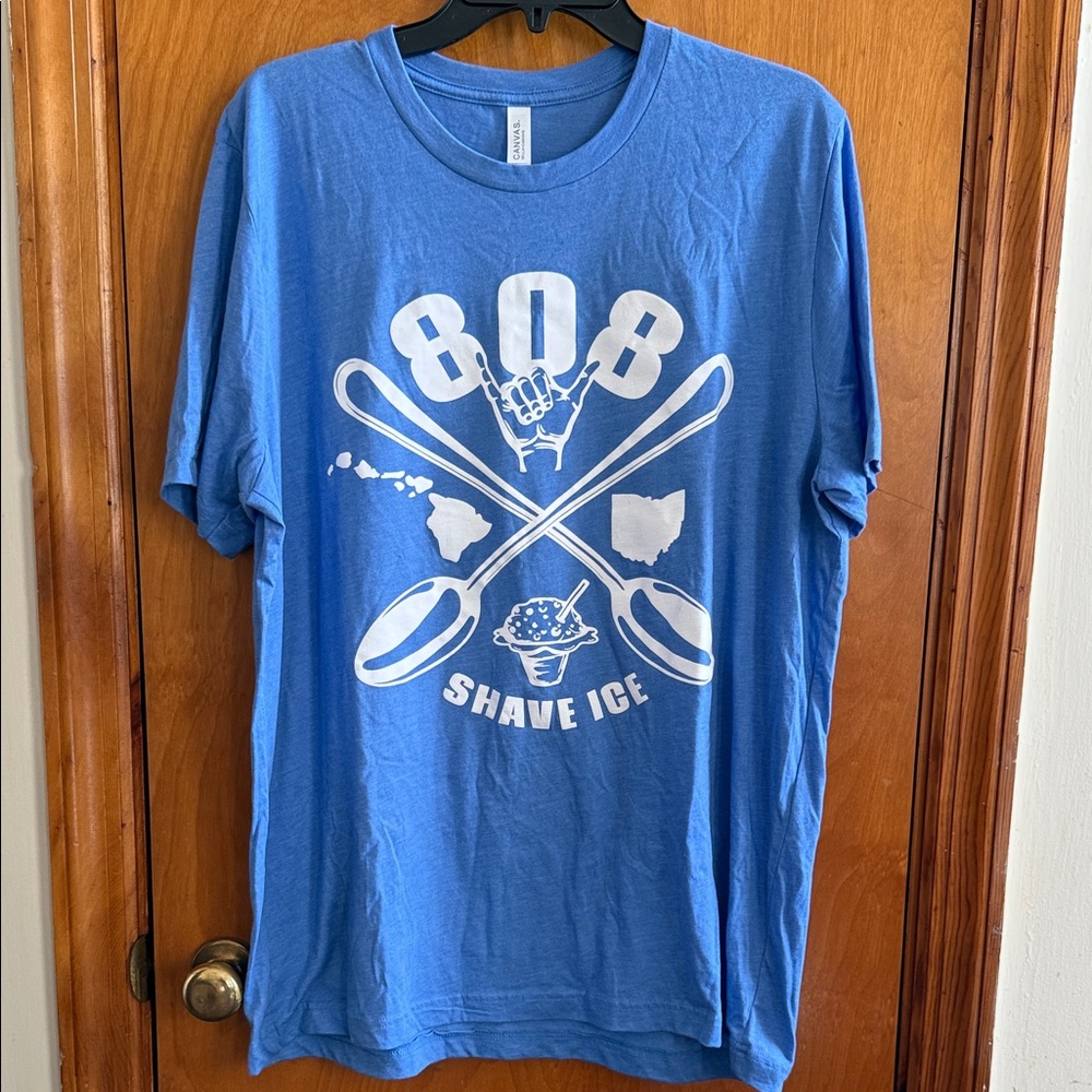 808 Shave Ice Blue Graphic Tee